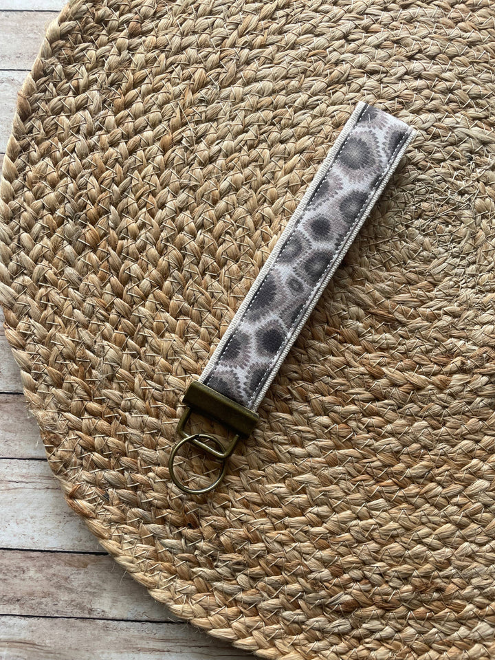 Petoskey Stone Keychain Wristlet