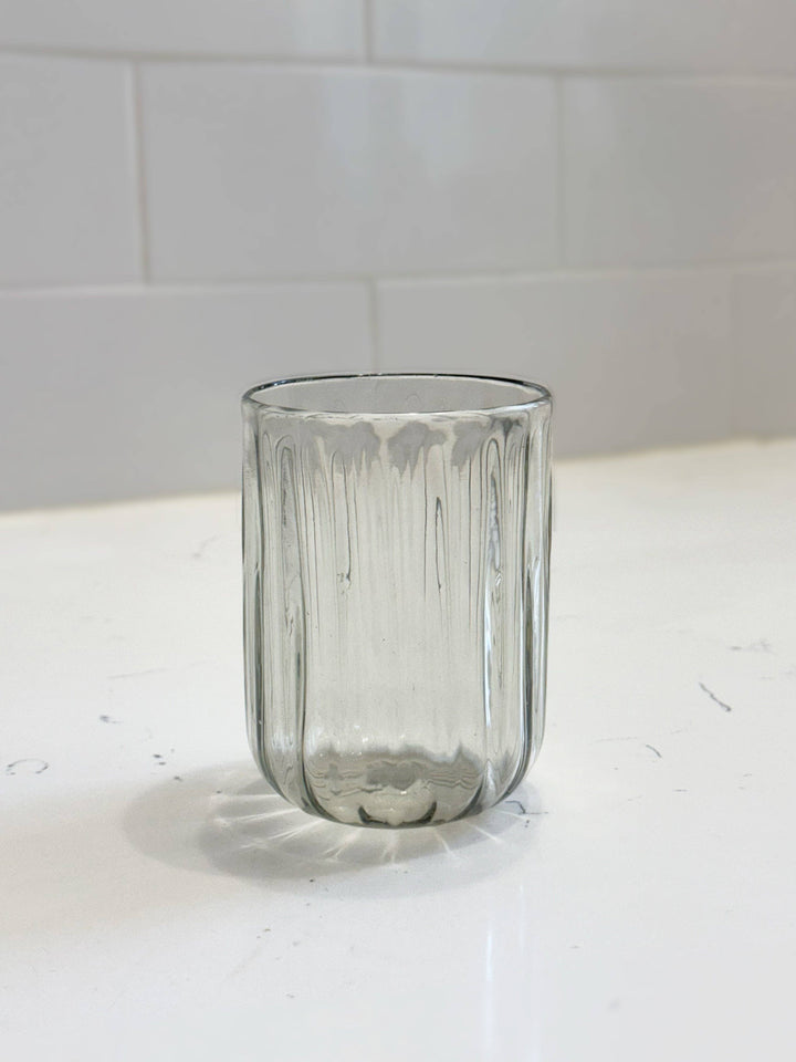 Handblown Fluted Tumbler, 2 Sizes