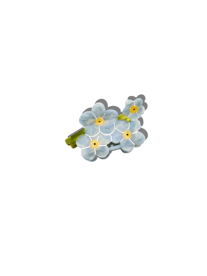 Forget-Me-Not Hair Clip