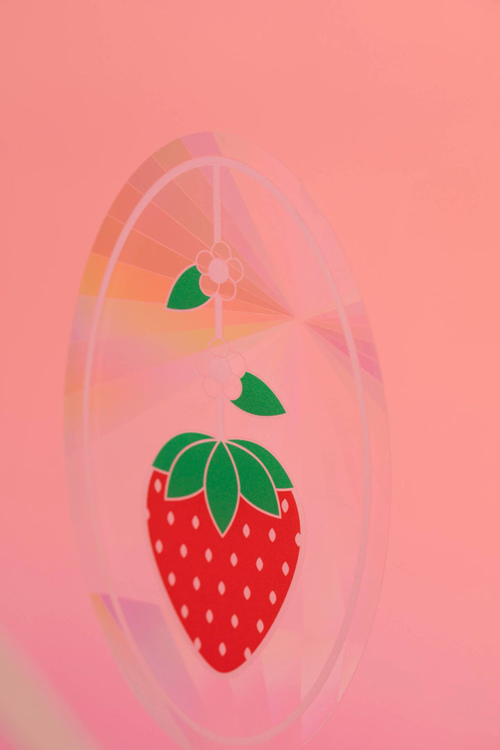 Sun Catcher Decal -Strawberry