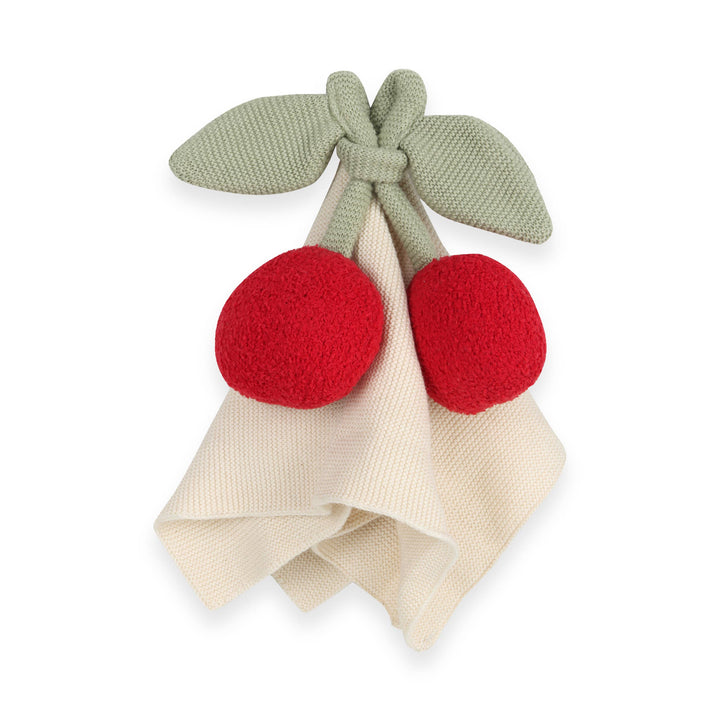 Cherry Lovey Security Blanket
