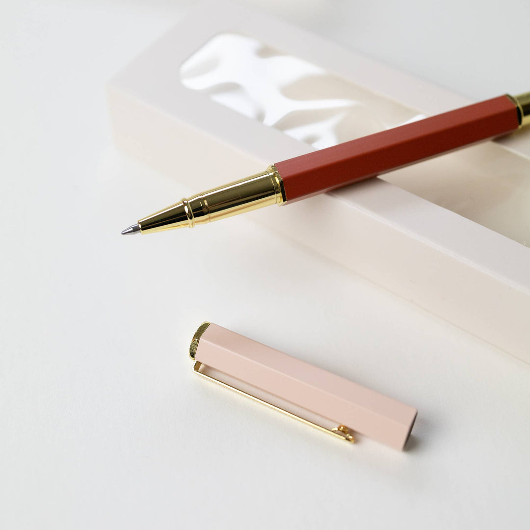 ROSE TERRACOTTA | ROLLERBALL PEN