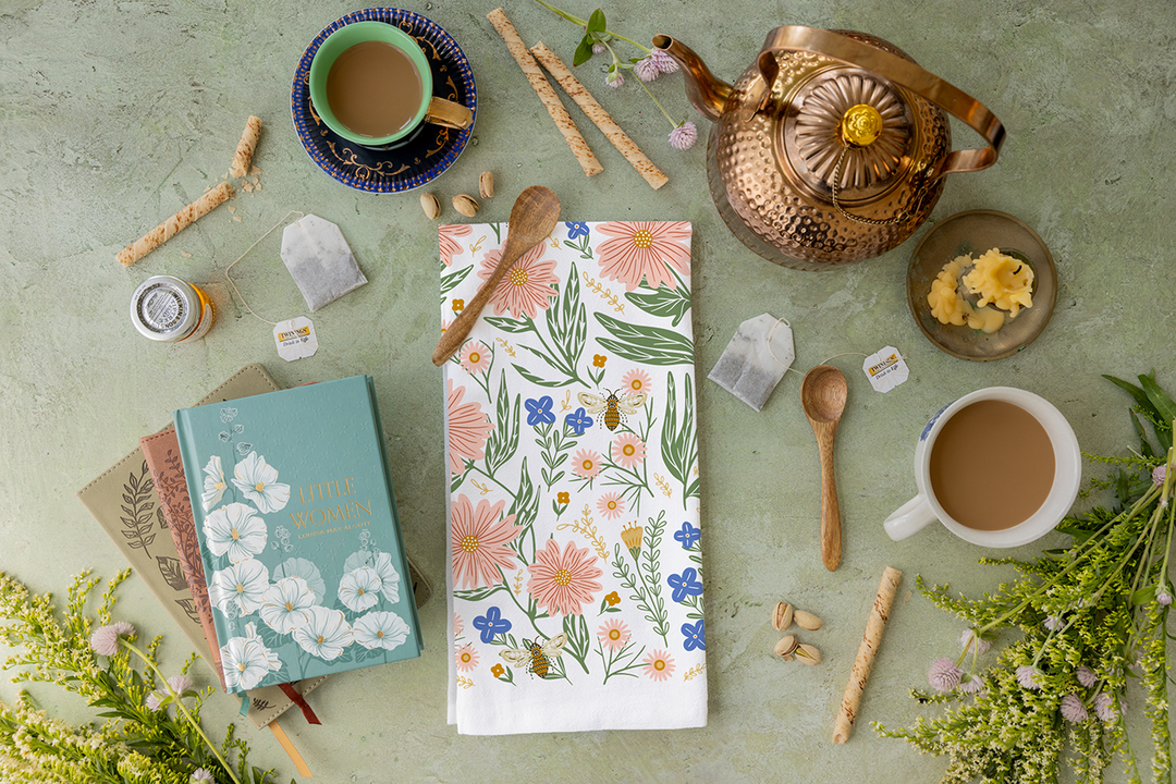 Wildflower Tea Towel