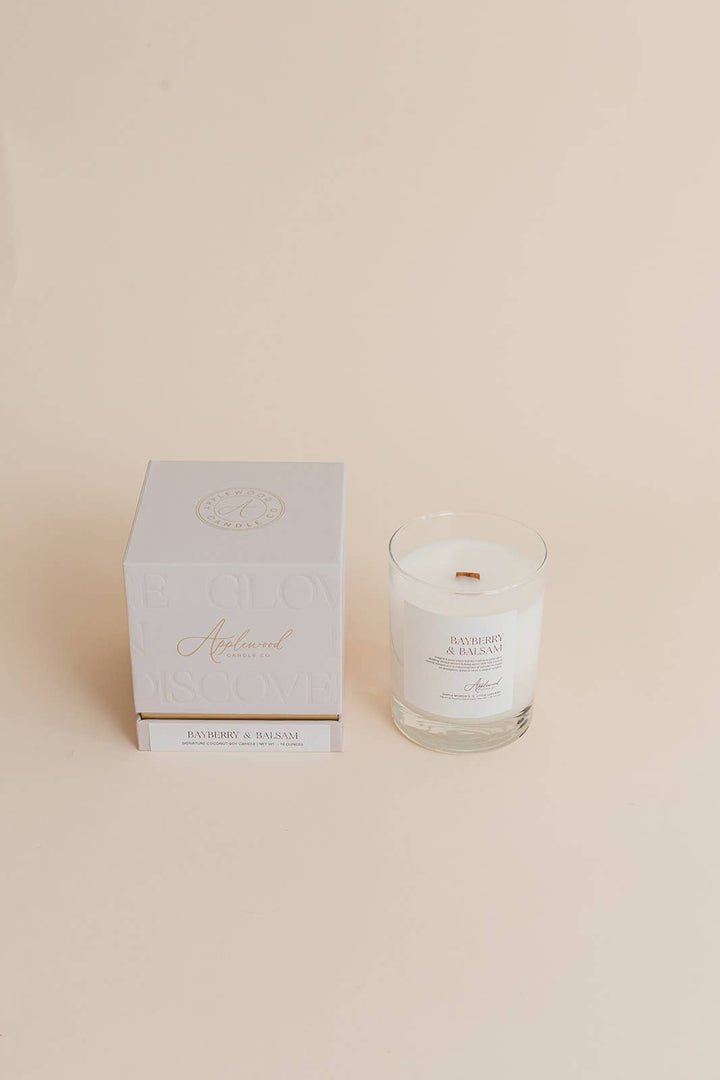 Bayberry &amp; Balsam Luxury Candle, Made in Michigan