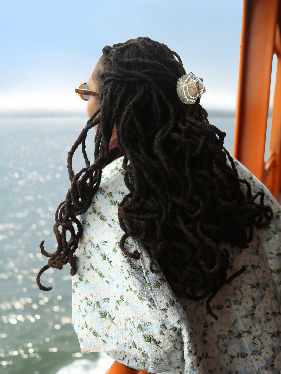 Mother of Pearl Mini Seashell Claw Hair Clip | Eco-Friendly