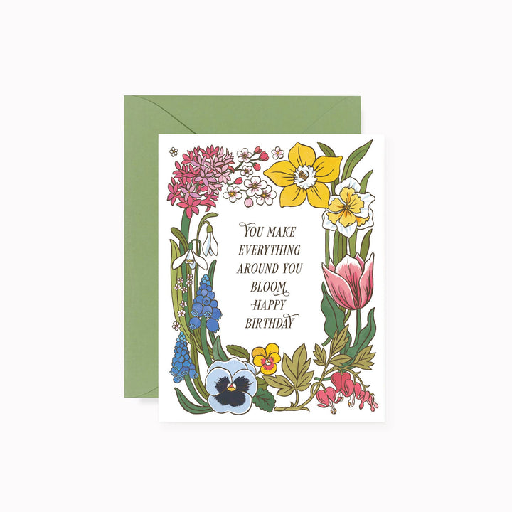 Bloom Birthday Card