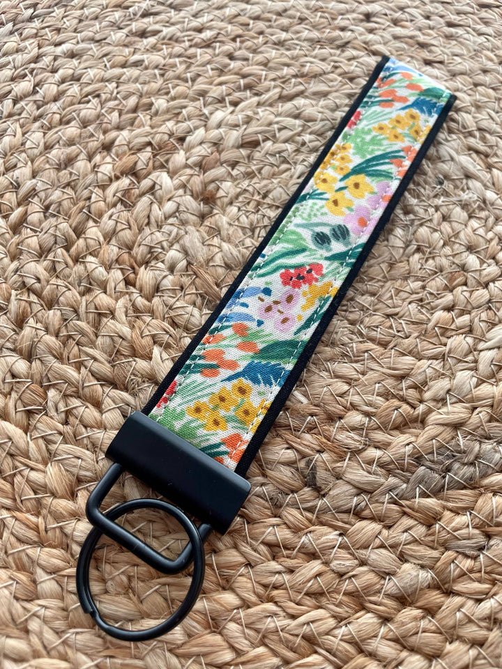 Lea Cream Keychain Wristlet