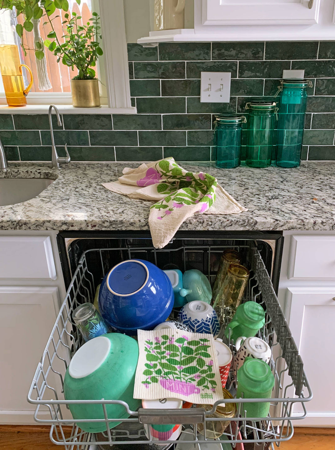 Mint Sponge Cloth