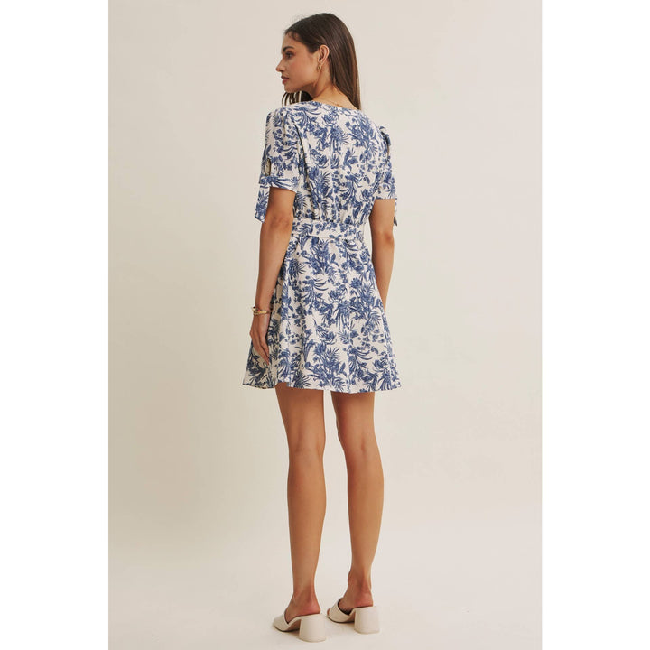 Vineyard Weekend Floral Mini Dress
