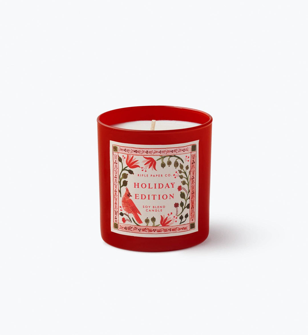 Cardinals Holiday 9.5 oz Glass Candle