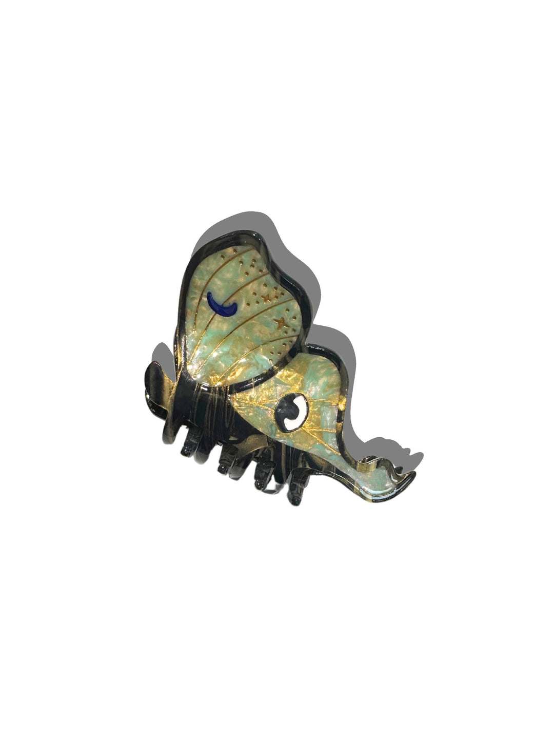 Luna Moth Claw  Clip