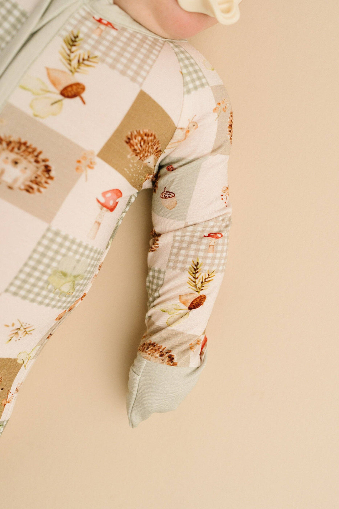 Hedgehog Patchwork Bamboo Sleeper