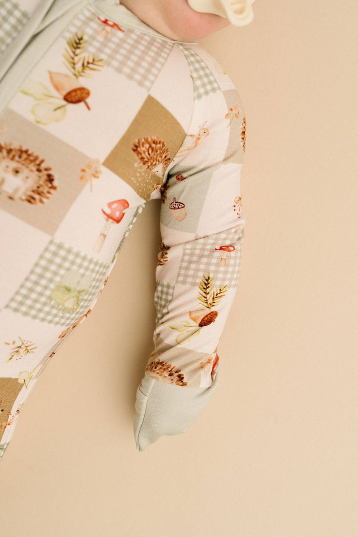 Hedgehog Patchwork Bamboo Sleeper