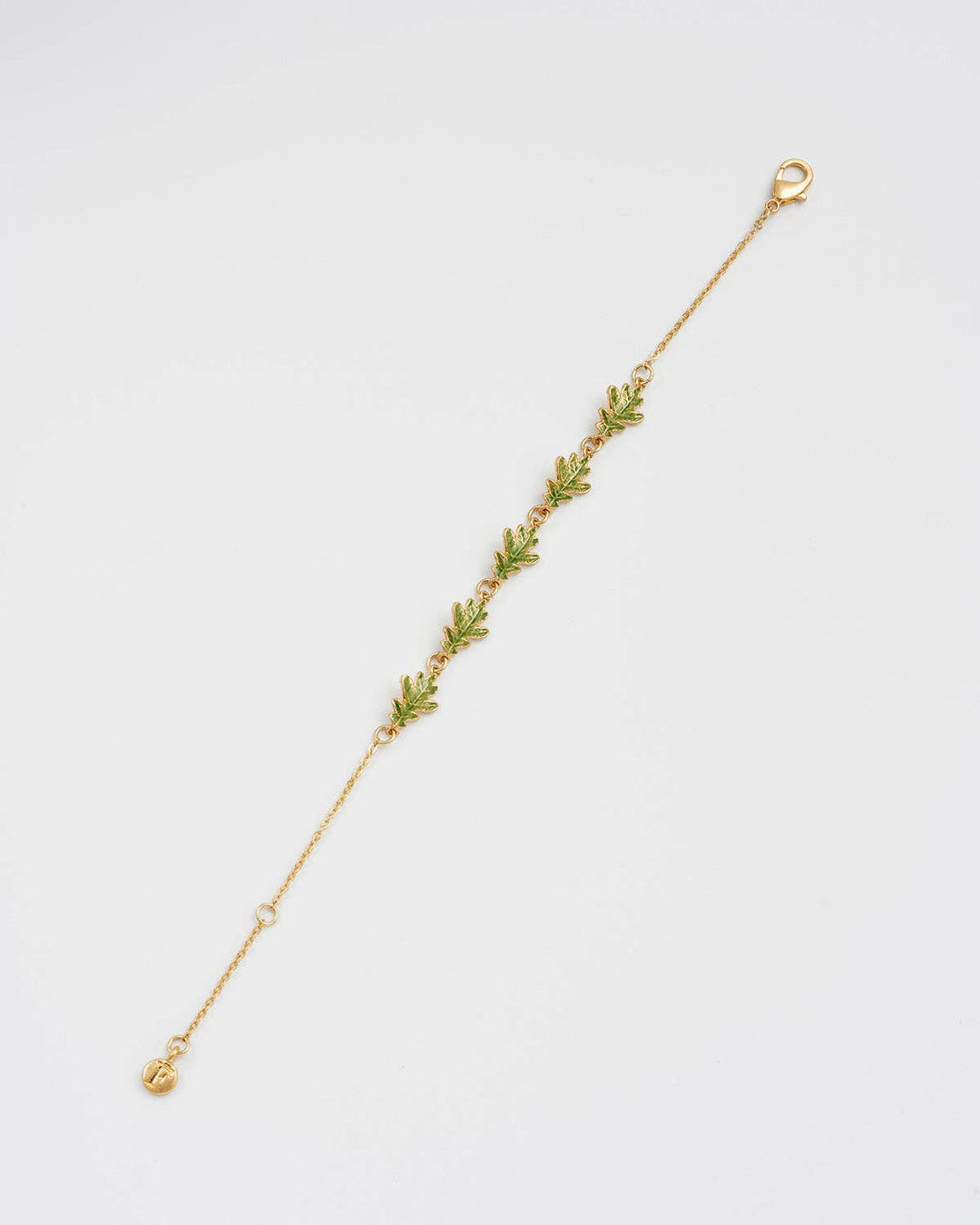 Oak Leaf Gold Bracelet