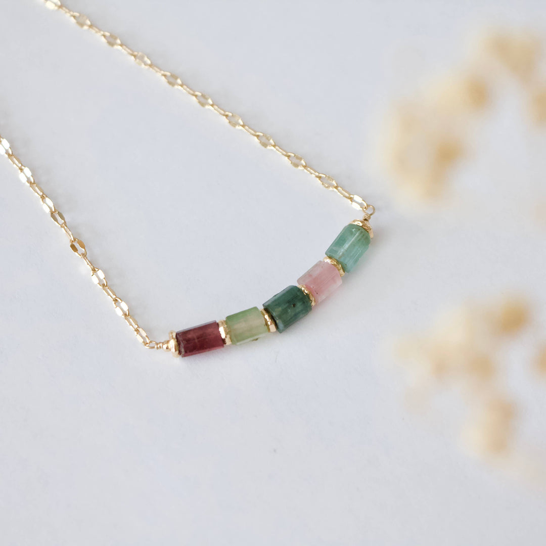 Tourmaline Collar Necklace 