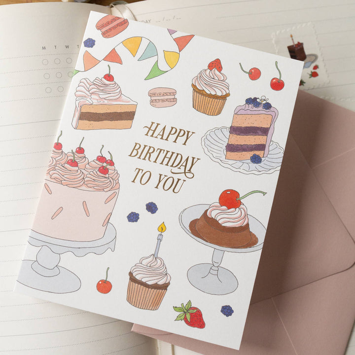 Birthday Treats Greeting Card
