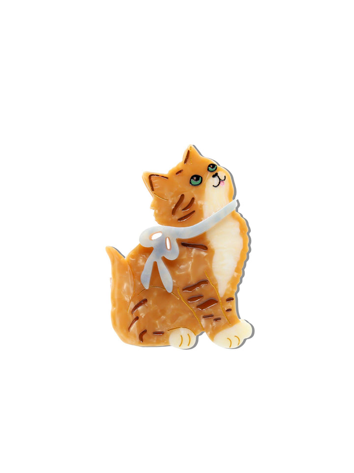 Vintage Kitten Claw Hair Clip, Hand Painted | Eco-Friendly