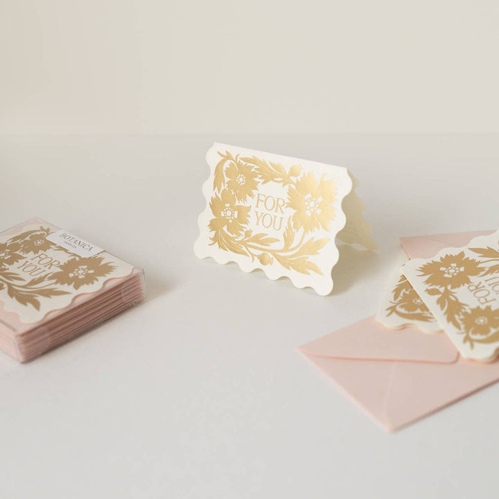 GOLD POPPY | mini boxed cards of 8