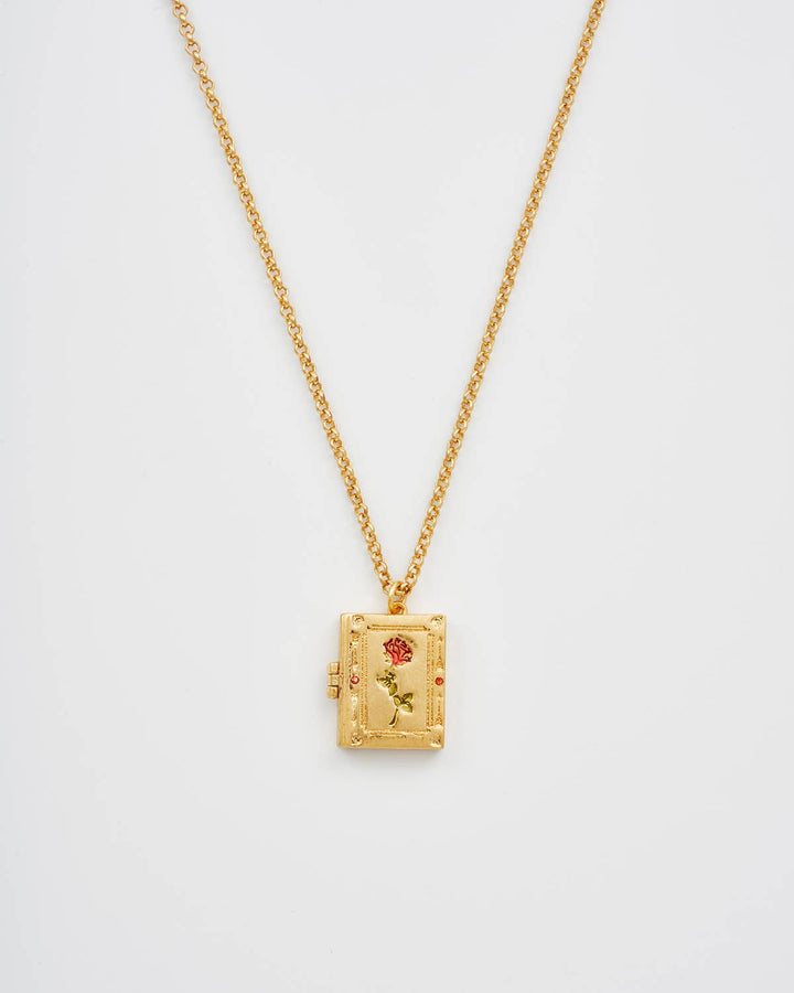 Diary Locket Necklace