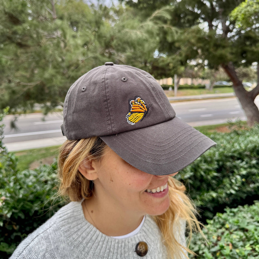 Monarch Embroidered Baseball Cap