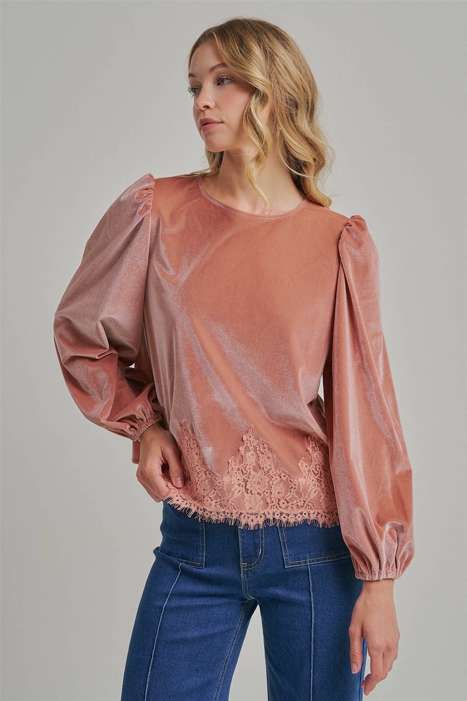 Velvet Holiday Blouse