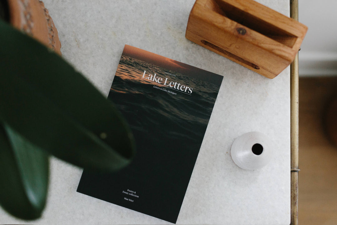 Lake Letters by Mae Stier, Local Author