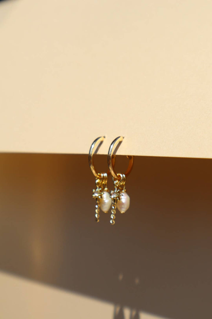 Starburst Charm Earrings