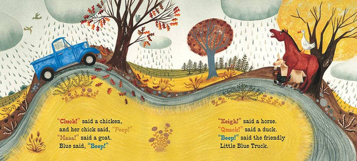 Little Blue Truck Board Book: Alice Schertle