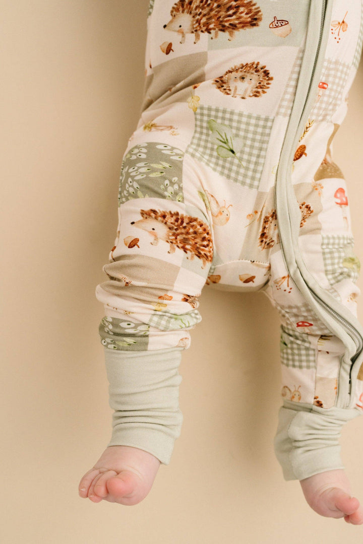 Hedgehog Patchwork Bamboo Sleeper