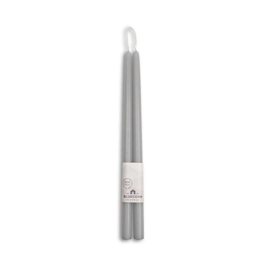 Sky Blue Beeswax Tapers, 3 Sizes
