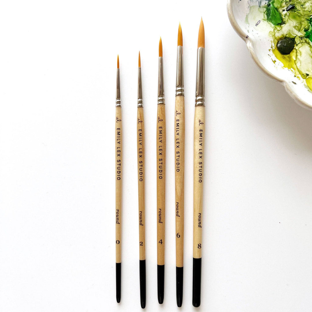 Watercolor Paintbrush Set