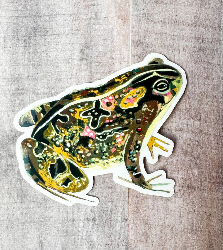 Garden Toad Sticker
