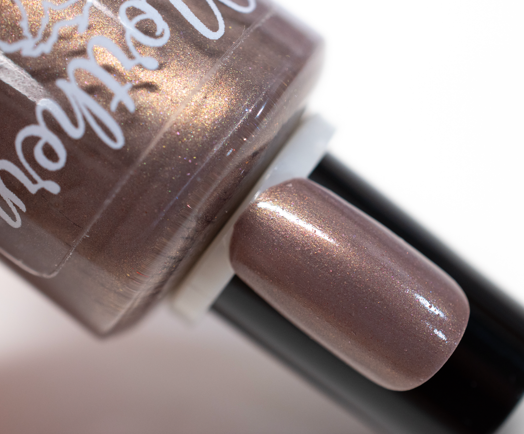 Driftwood ~ Nail Polish Vegan toxin free taupe brown natural