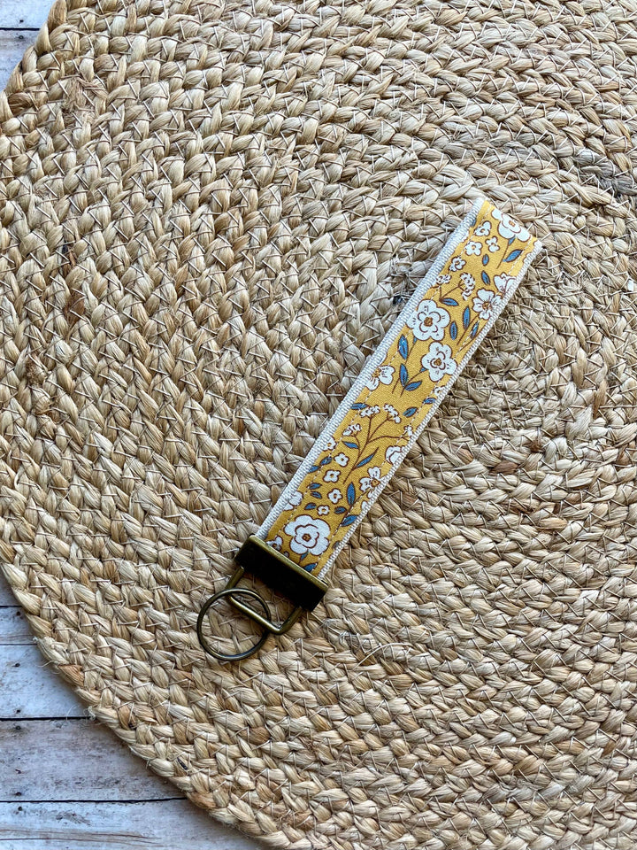 Sunshine Garden Keychain Wristlet