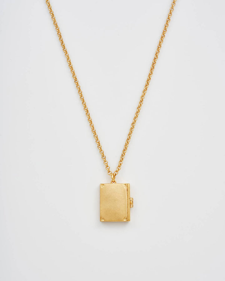 Diary Locket Necklace