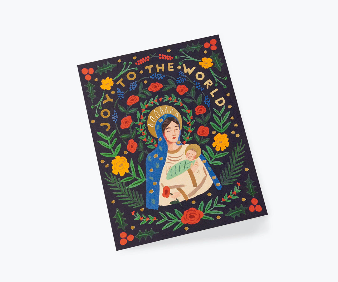 Madonna &amp; Child Card