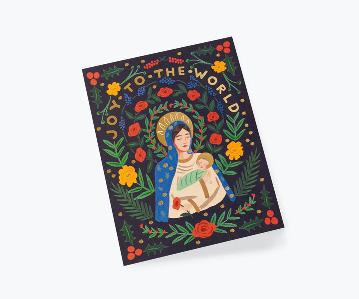 Madonna &amp; Child Card
