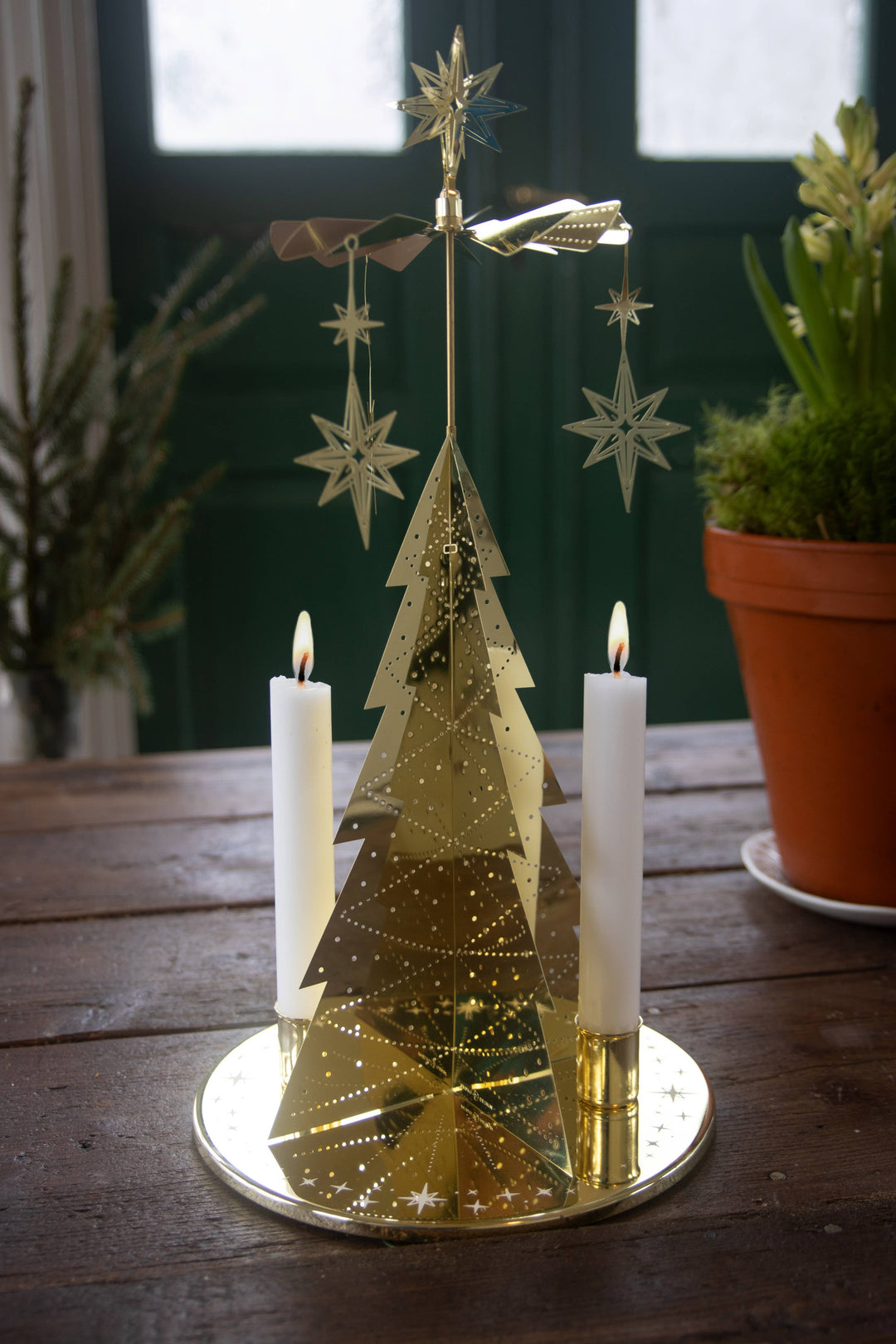 Grande Northern Star Rotary Candleholder