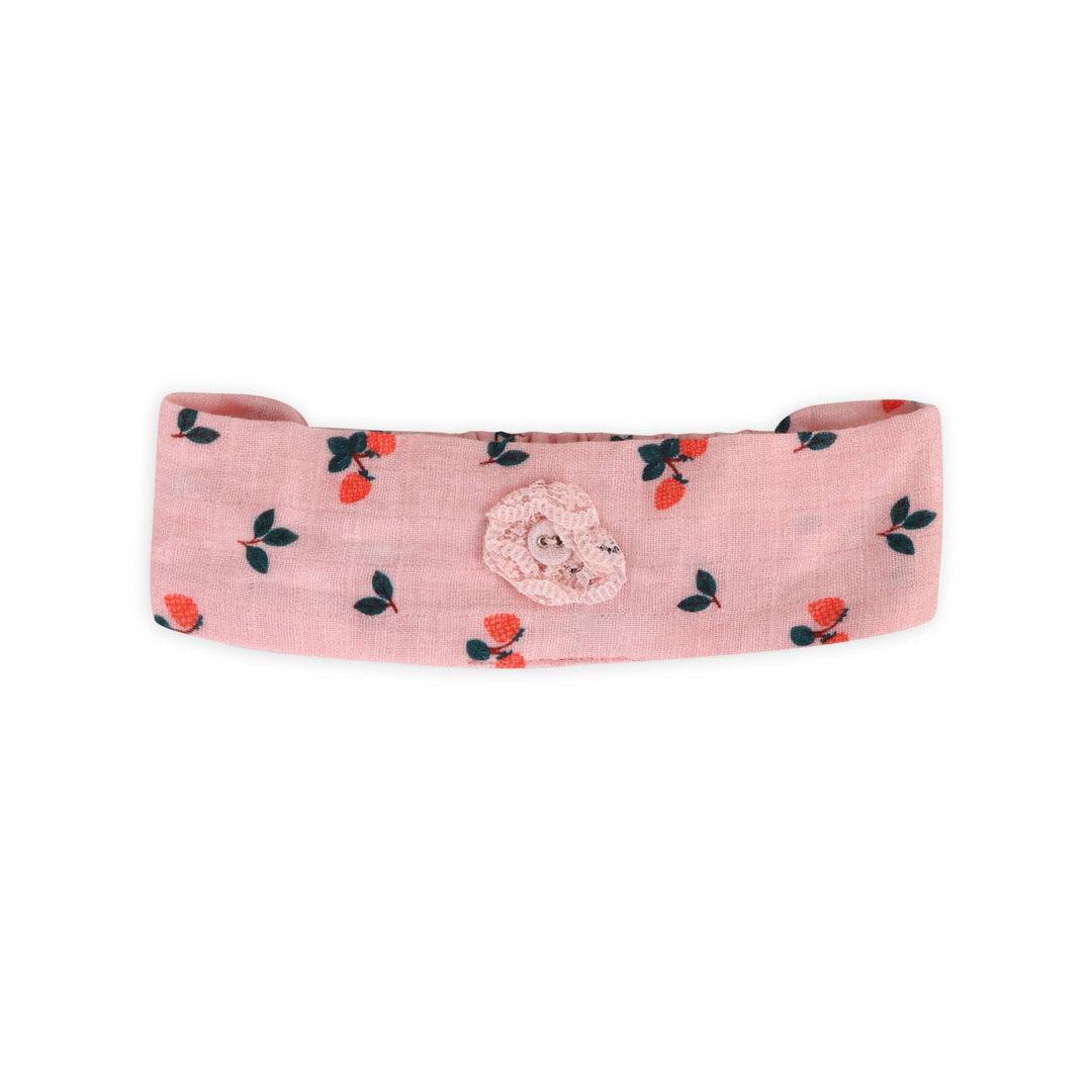 Strawberry Baby Romper + Headband