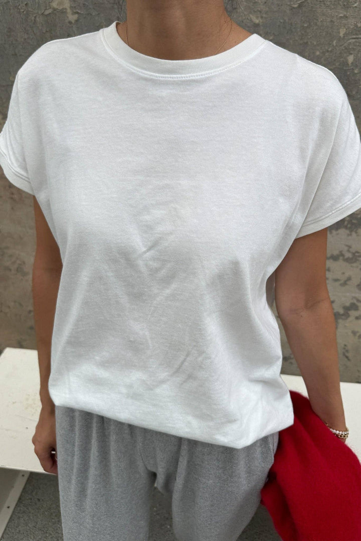 Ease Tee in Vintage White