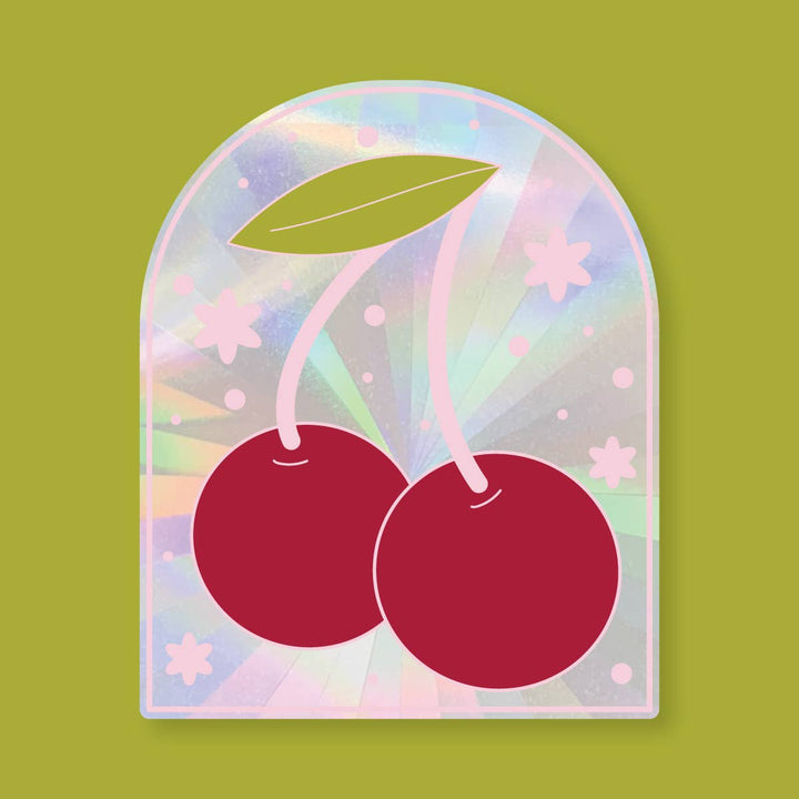 Cherry Arch Sun Catcher Decal