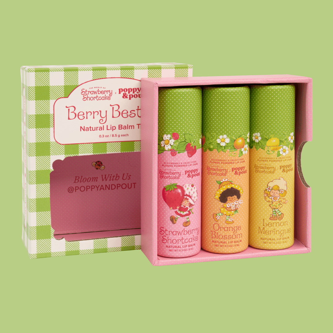 Limited Edition Lip Balm Trio, Berry Besties