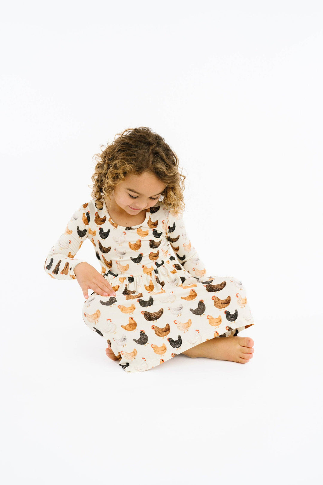 Backyard Chickens Bamboo Dress