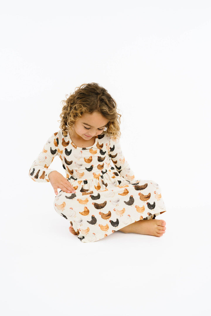 Backyard Chickens Bamboo Dress