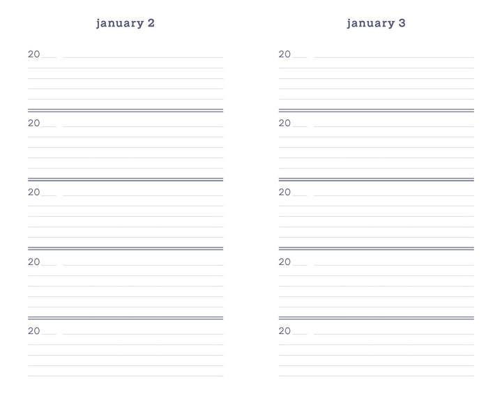 Marimekko One Line a Day (Red Unikko)