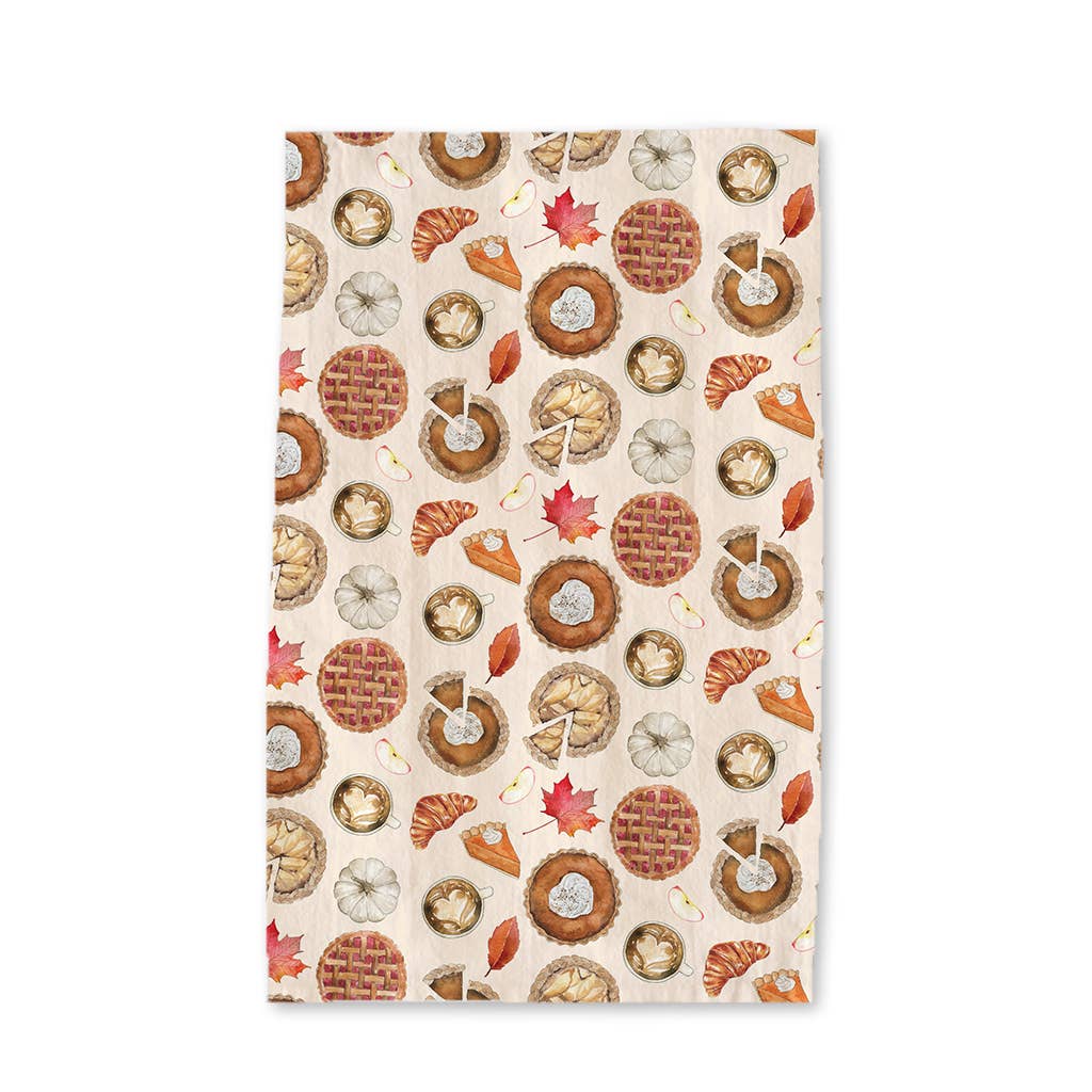 Autumn Pies Tea Towel