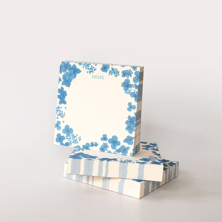 Hydrangea Block Notepad