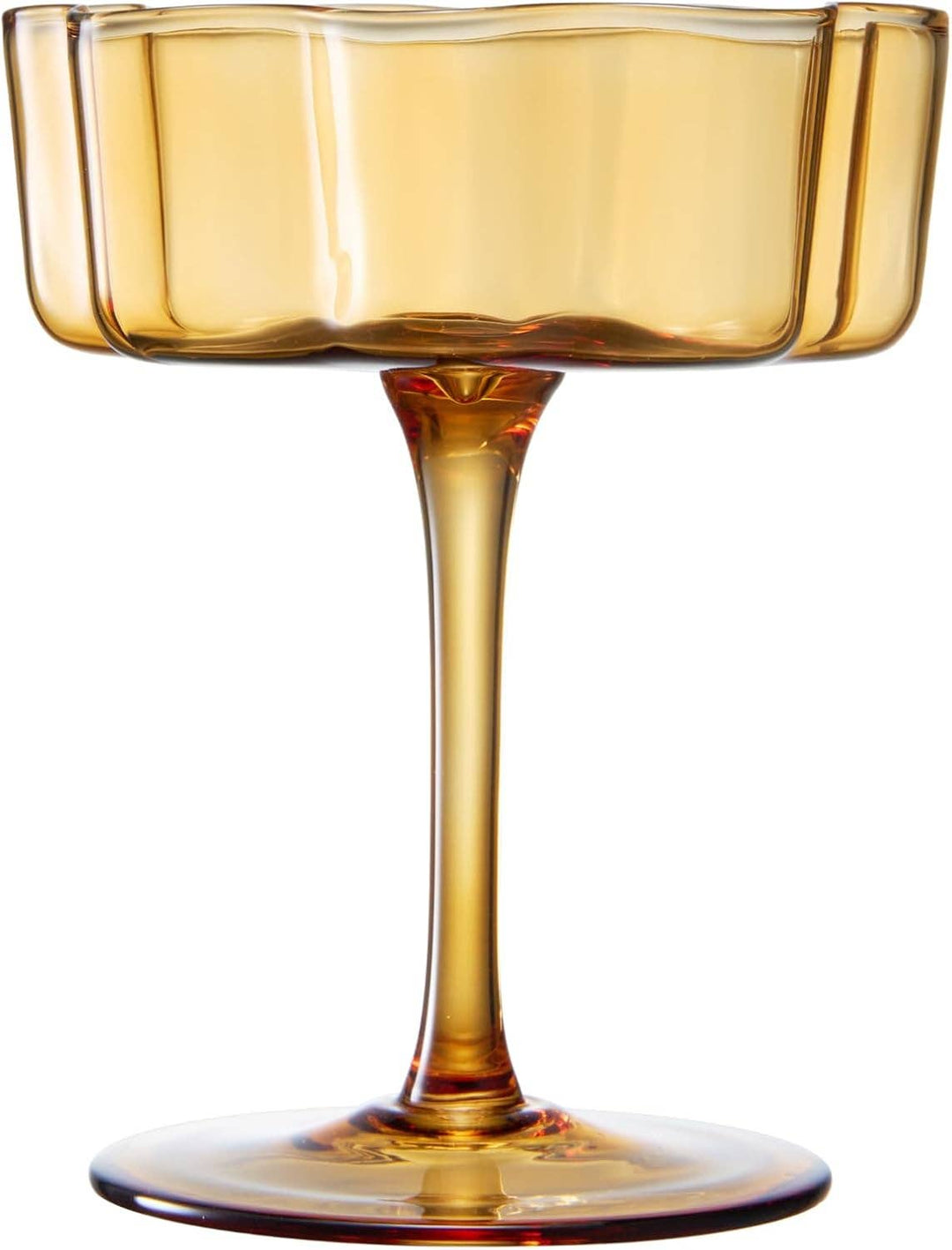 Amber Flower Wave Coupe, Single