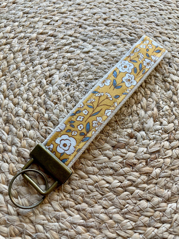 Sunshine Garden Keychain Wristlet