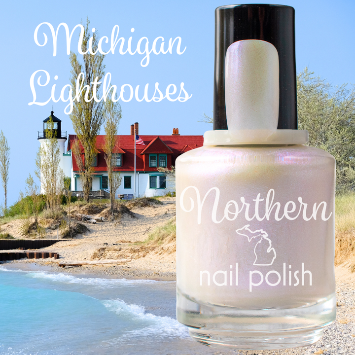 Michigan Lighthouses Nail Polish